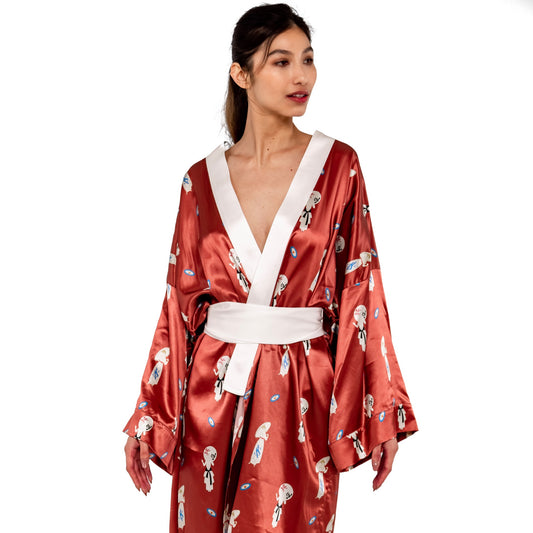 Kimono Style Robe